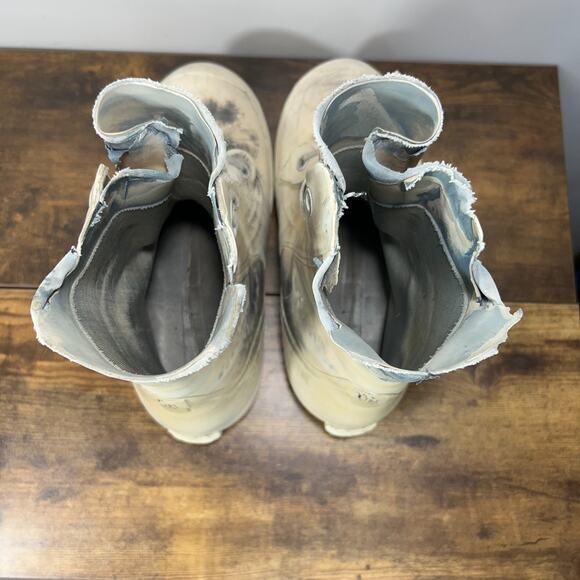 Vintage 70s Bata Mickey Mouse Bunny Boots White Extreme Cold Weather Mens 10 main image 7